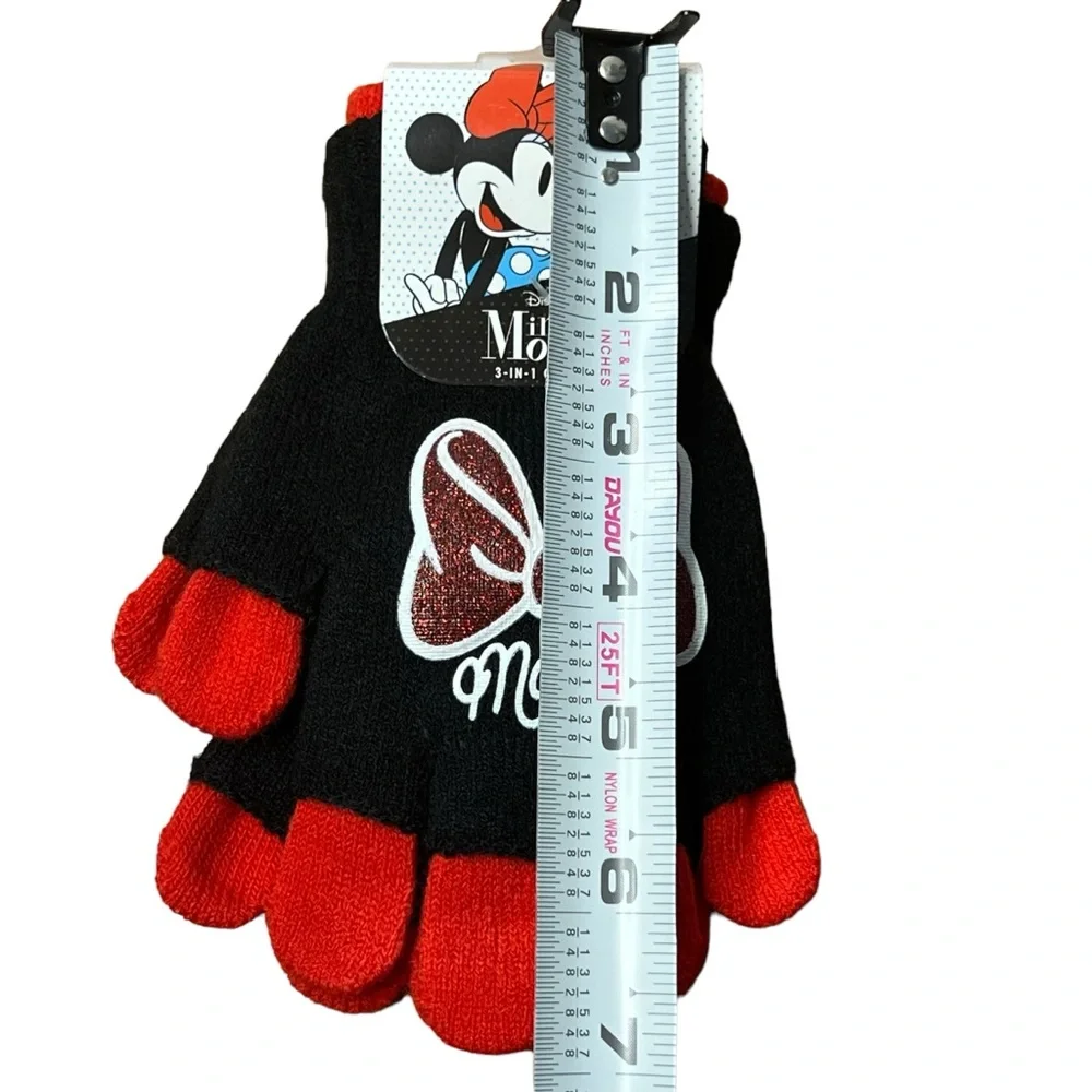 Disney Minnie Mouse 3-in-1 Winter Gloves